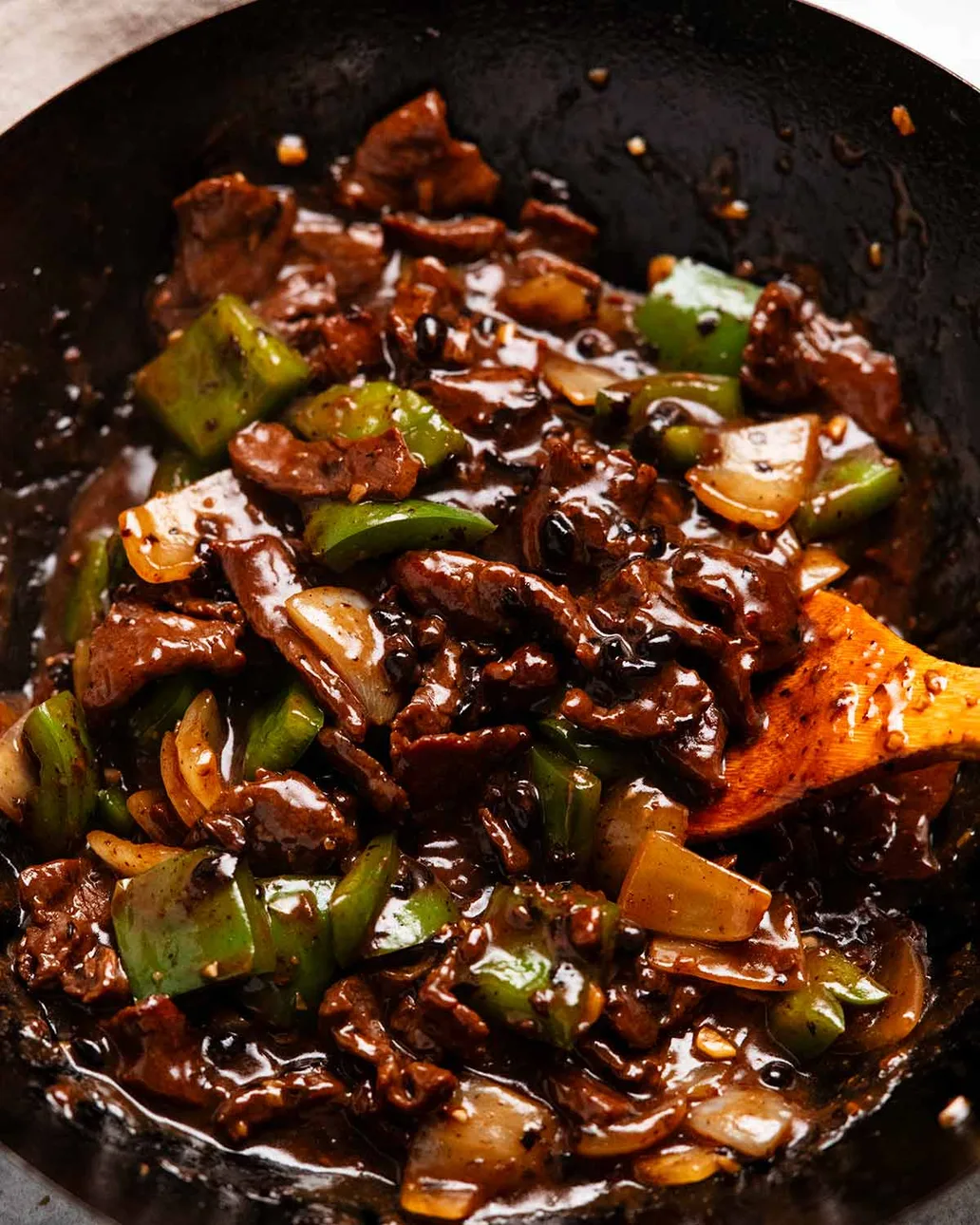 Wok-Seared Beef with Black Bean and Garlic Sauce