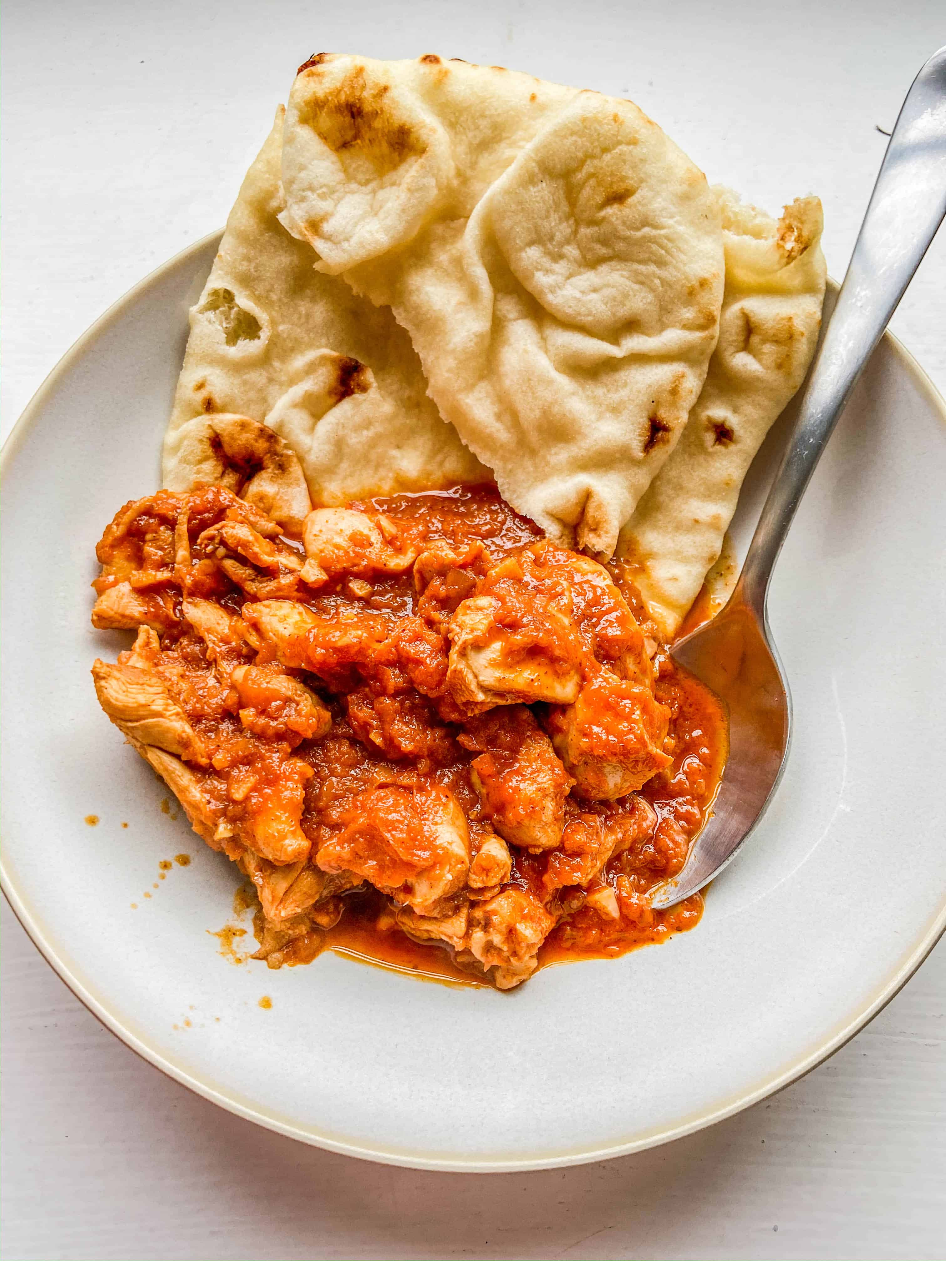 Berbere-Spiced Chicken Stew with Injera-Inspired Flatbread