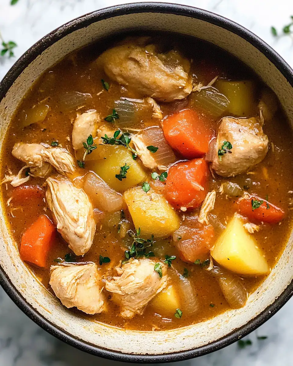 One-Pot Comfort Chicken Stew