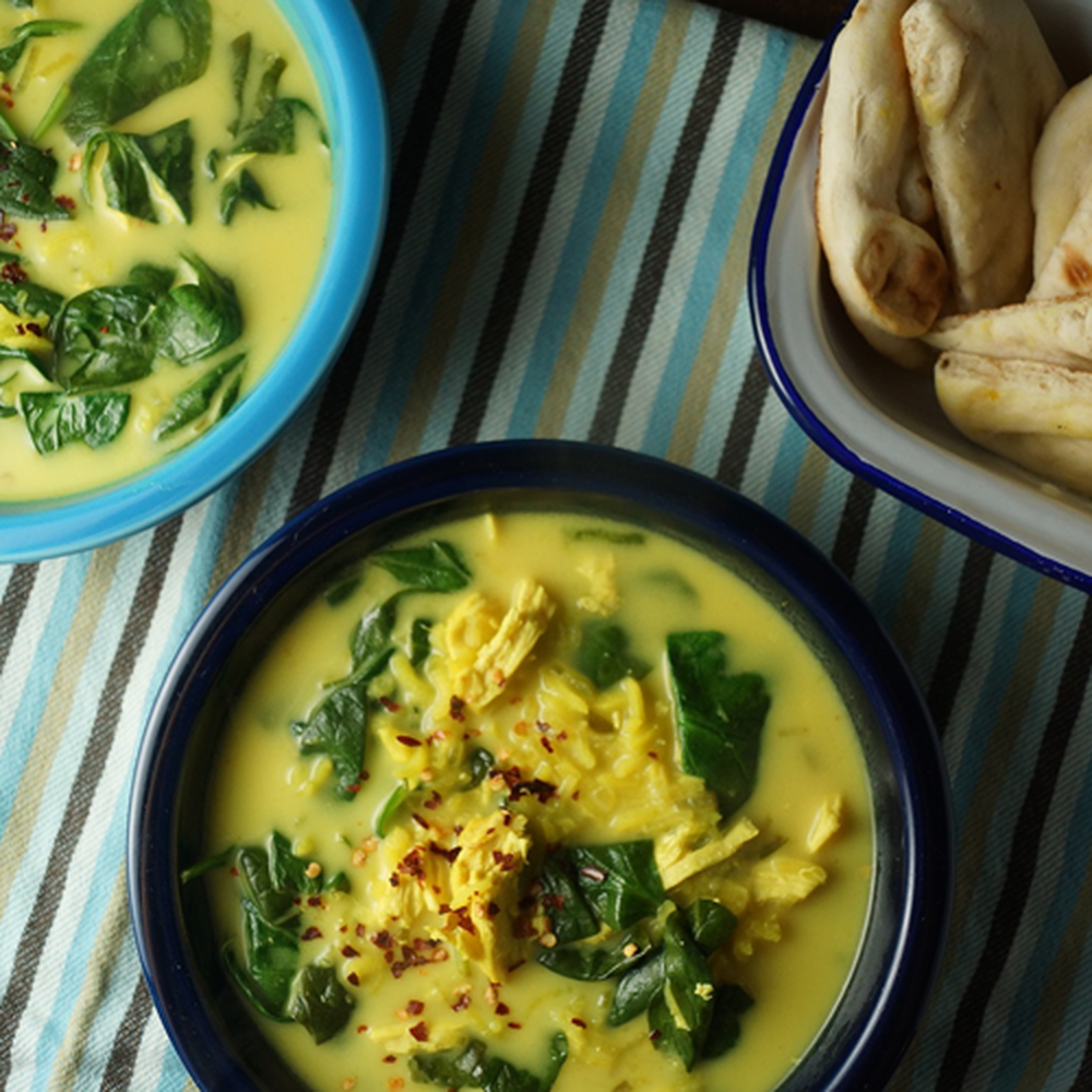Ginger-Turmeric Chicken & Vegetable Soup