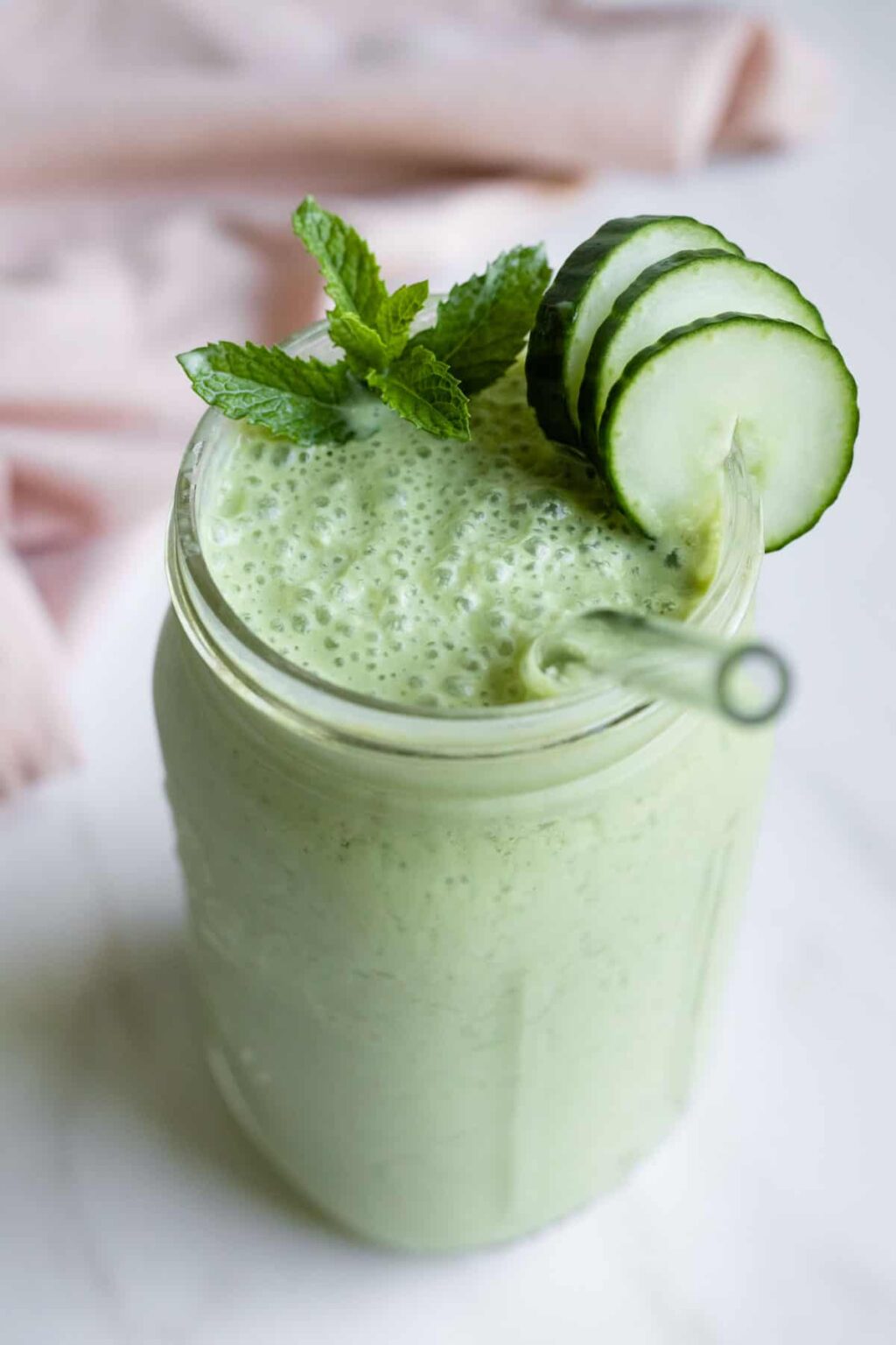 Hydrating Avocado-Cucumber Refresher