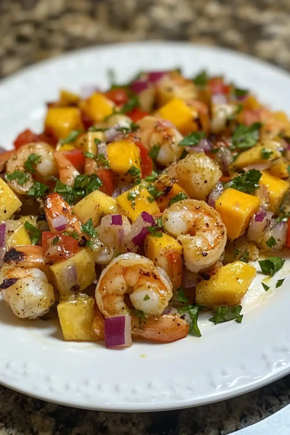 Grilled Citrus-Marinated Shrimp Skewers with Avocado Salsa