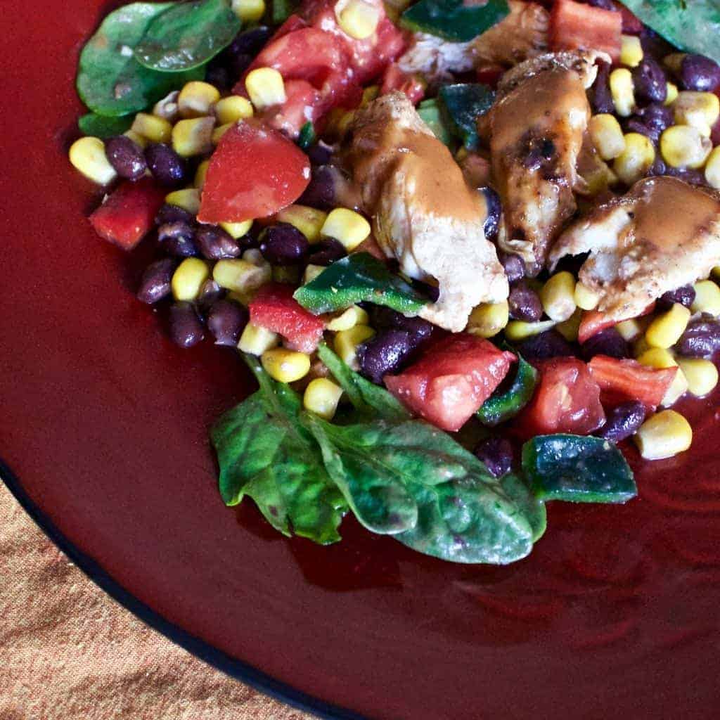 Festival-Style Grilled Corn and Black Bean Salad