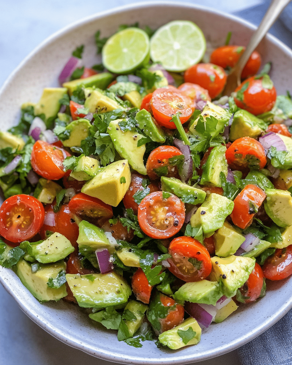 Lime-Cilantro Chicken Salad with Avocado & Radishes