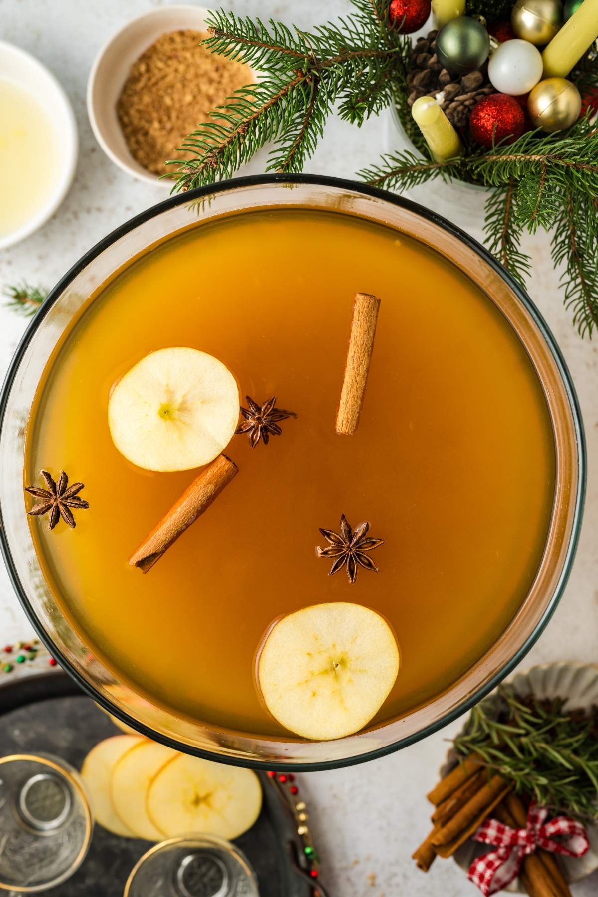 Spiced Citrus Punch with Ginger and Star Anise