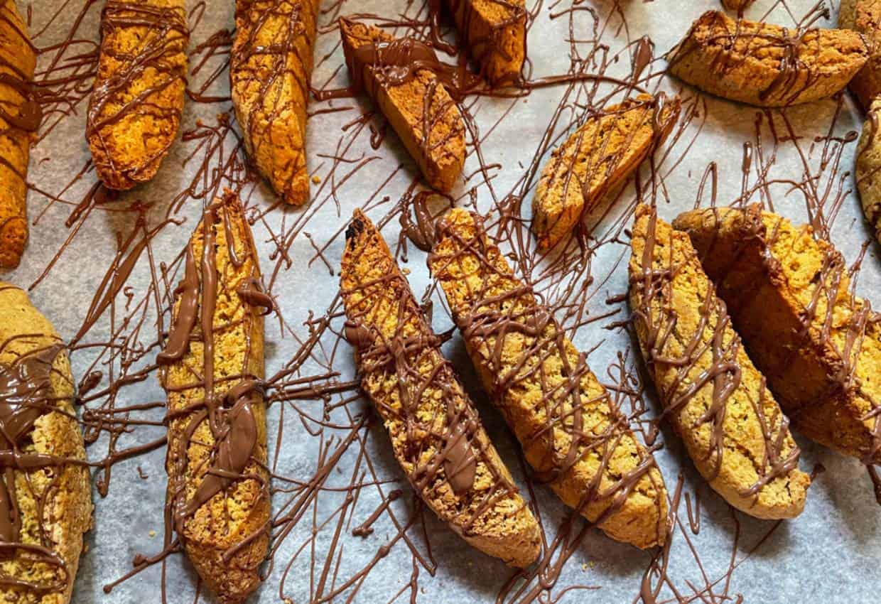 Oregon Coast Spiced Pumpkin and Cinnamon Biscotti