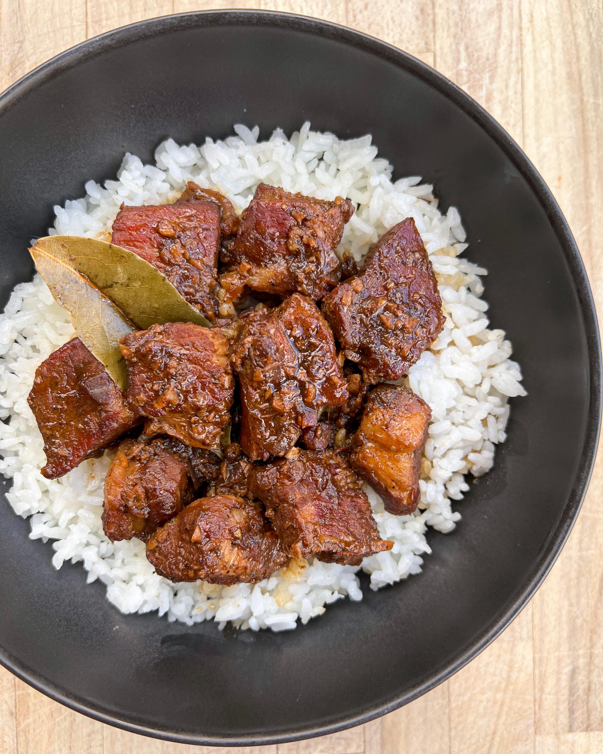 Slow-Simmered Pork Adobo with Soy and Vinegar Glaze