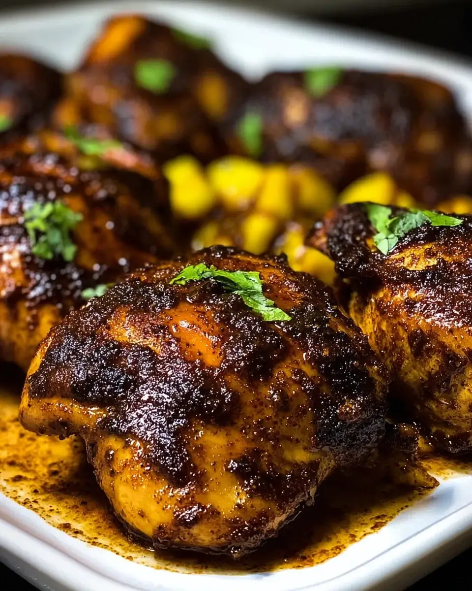 Grilled Jerk Chicken with Mango Salsa