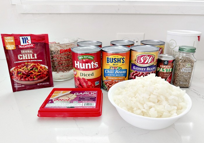 Slow Cooker Chili with Mixed Beans