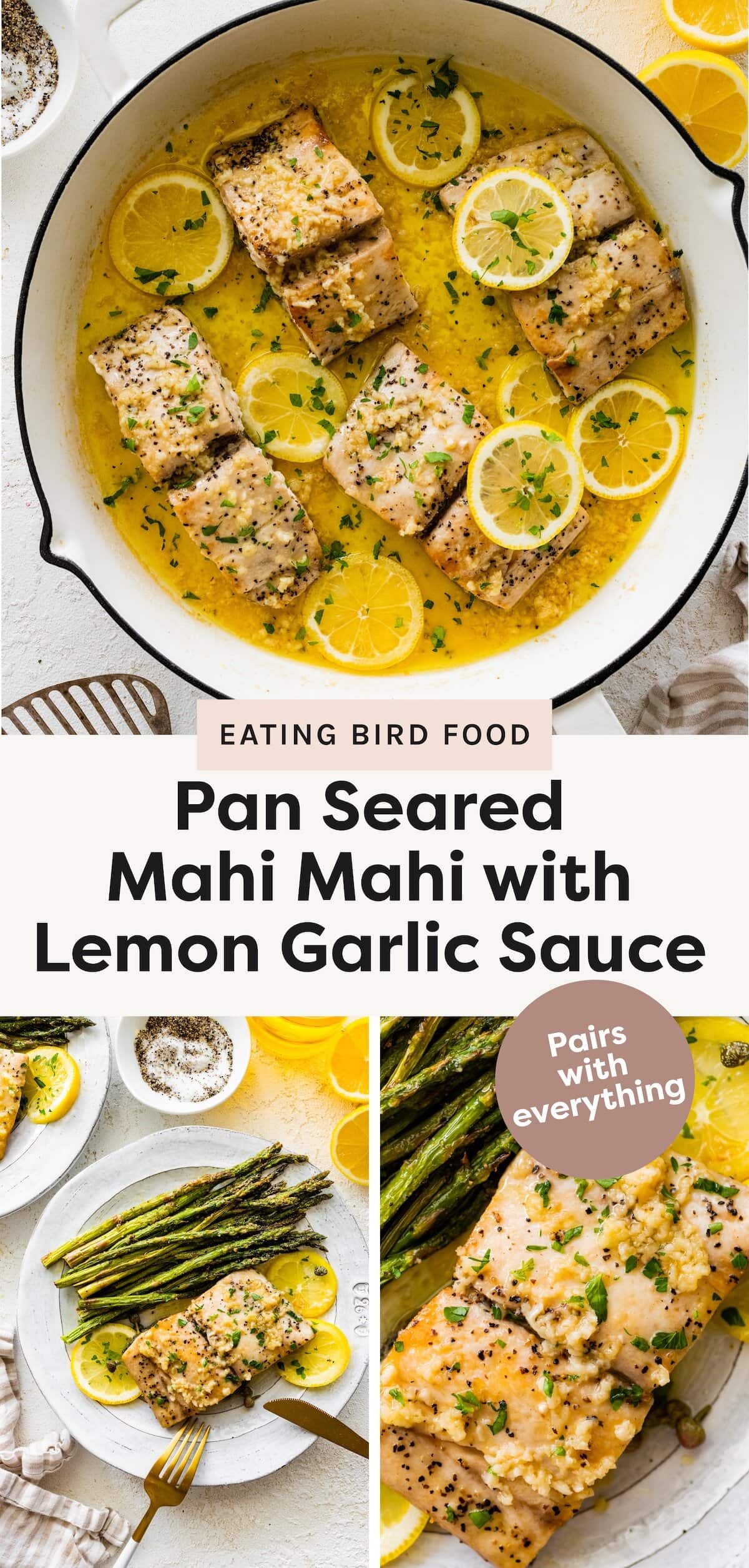 Pan-Seared Mahi Mahi with Mango Lime Chutney