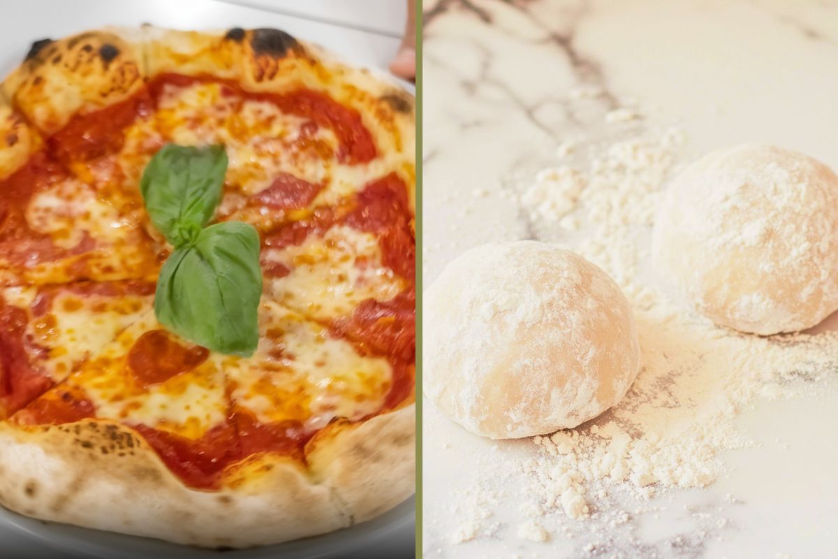Wood-Fired Neapolitan Margherita Pizza with Fresh Basil