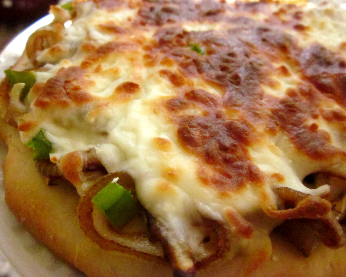 Pan-Seared Pork Belly and Caramelized Onion Pizza