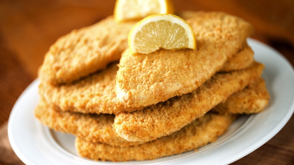 Pan-Seared Chicken Milanese with Lemon-Parmesan Arugula Salad