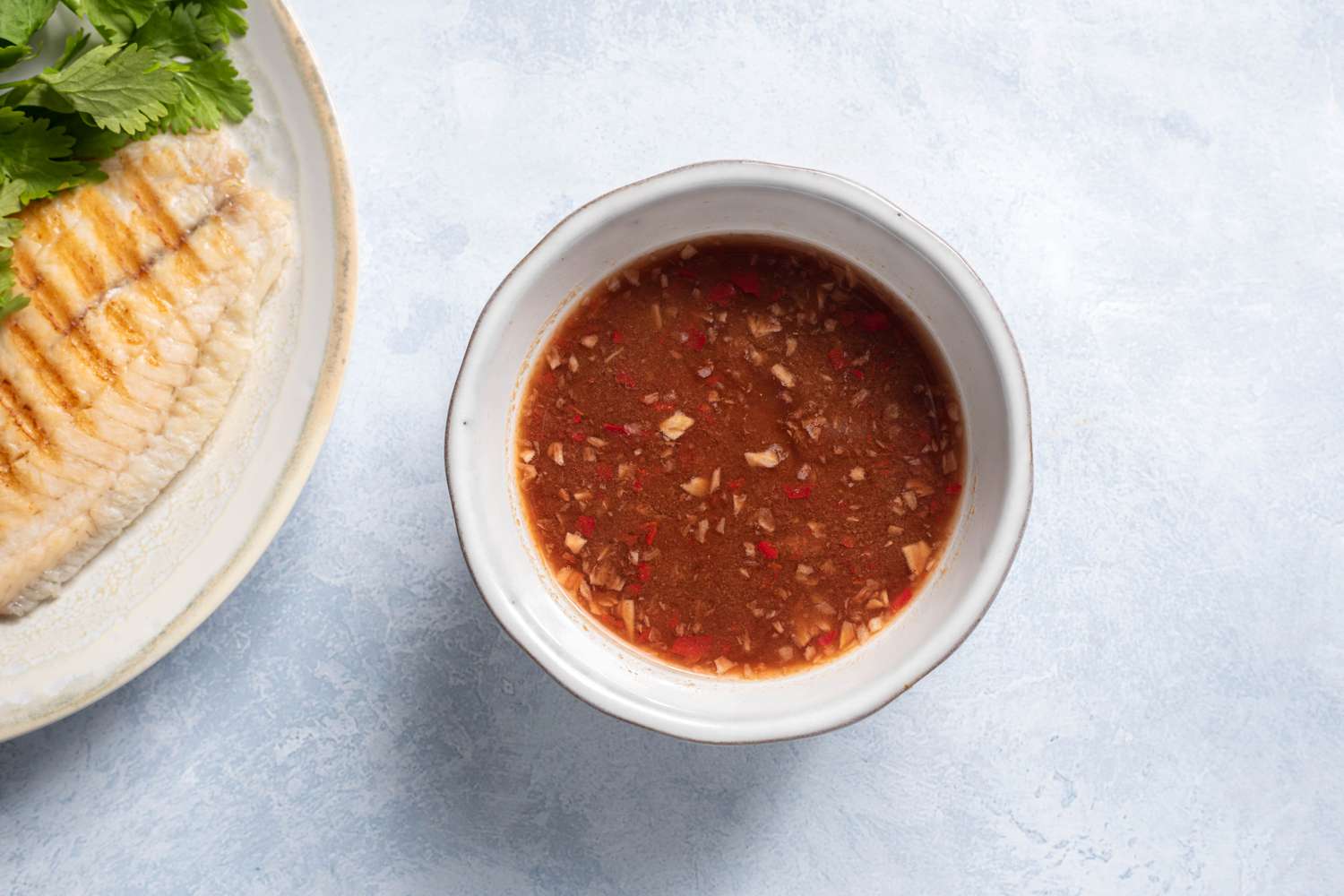 Crispy Lao-Style Fish with Tamarind Dipping Sauce