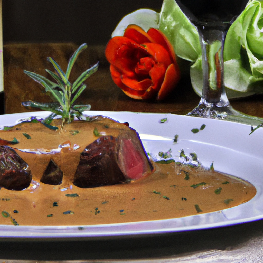 Spiced Beef Steak Flight with Pepper Sauce