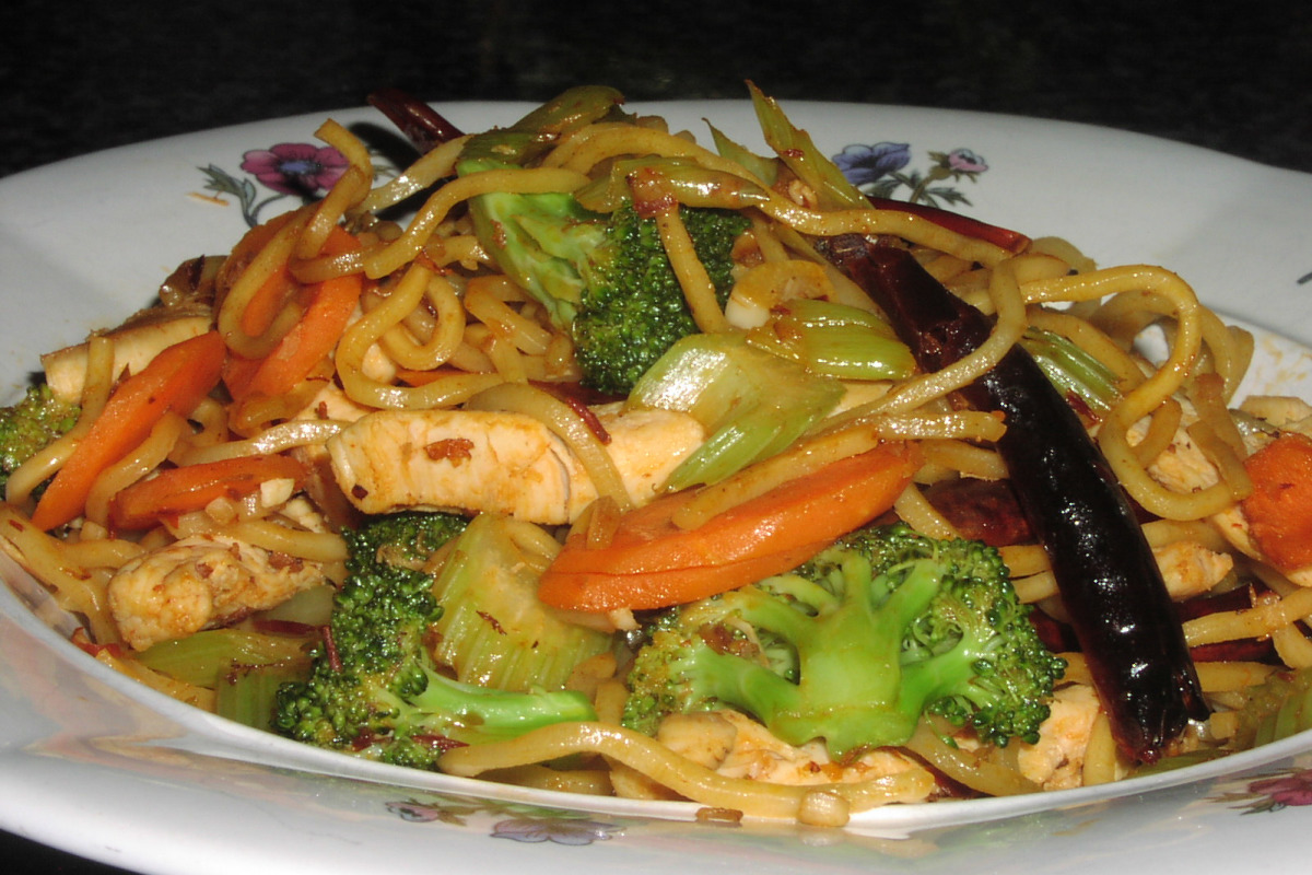 Sautéed Chicken with Spicy Garlic and Chili Oil