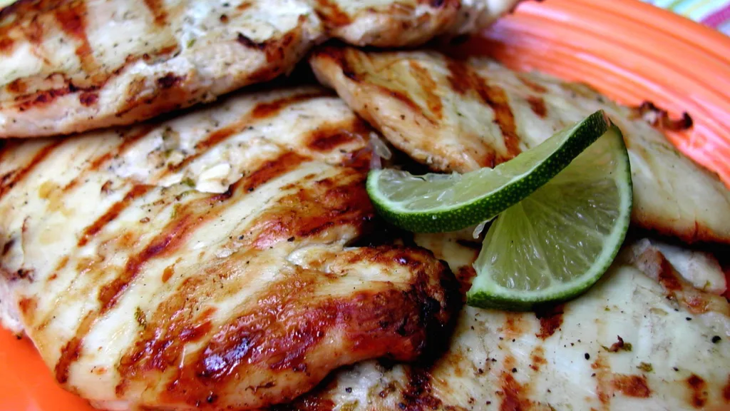 Korean Lime-Glazed Grilled Chicken