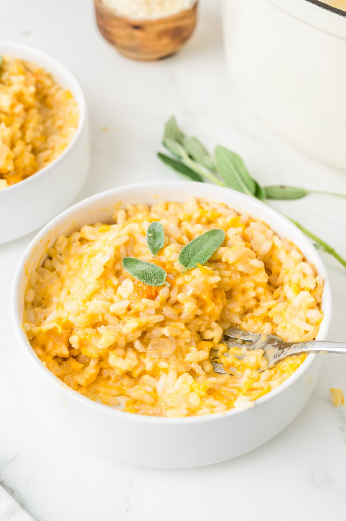 Caramelized Butternut Squash and Sage Risotto