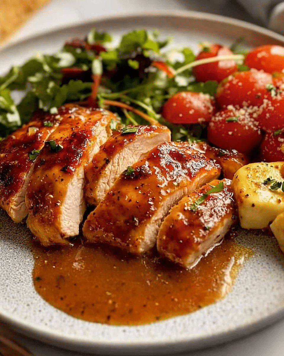 Pan-Seared Chicken Breast with Citrus Herb Butter