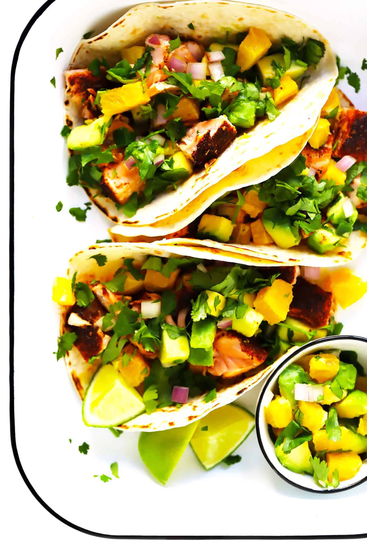 Pan-Seared Street-Style Tacos with Citrus Salsa