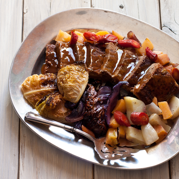 Slow-Braised Irish Beef with Root Vegetables