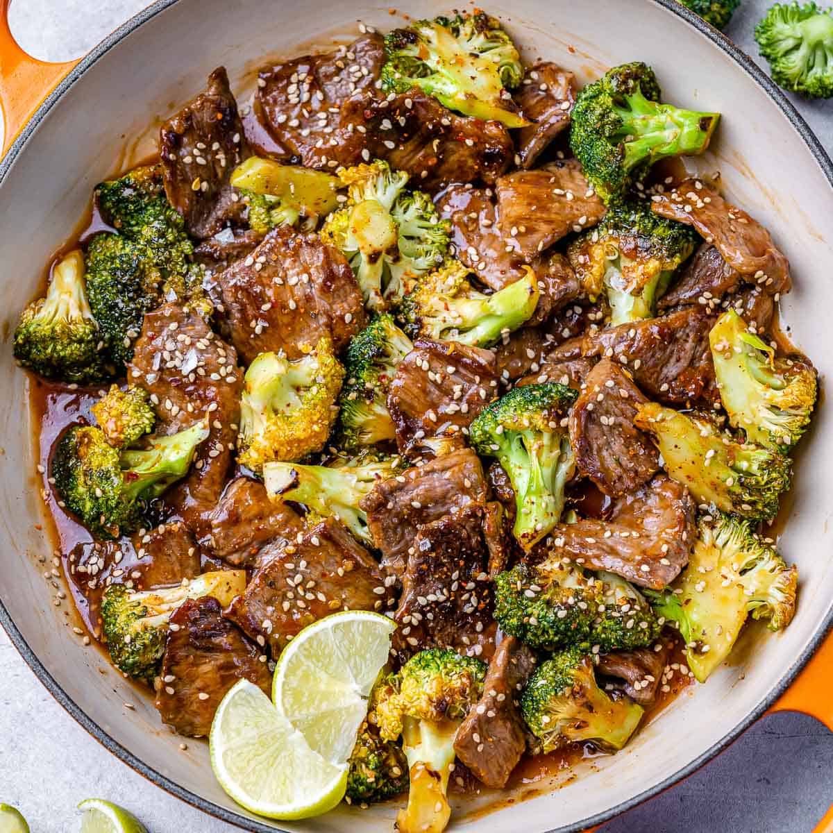 Quick Stir-Fried Beef with Broccoli and Garlic Sauce