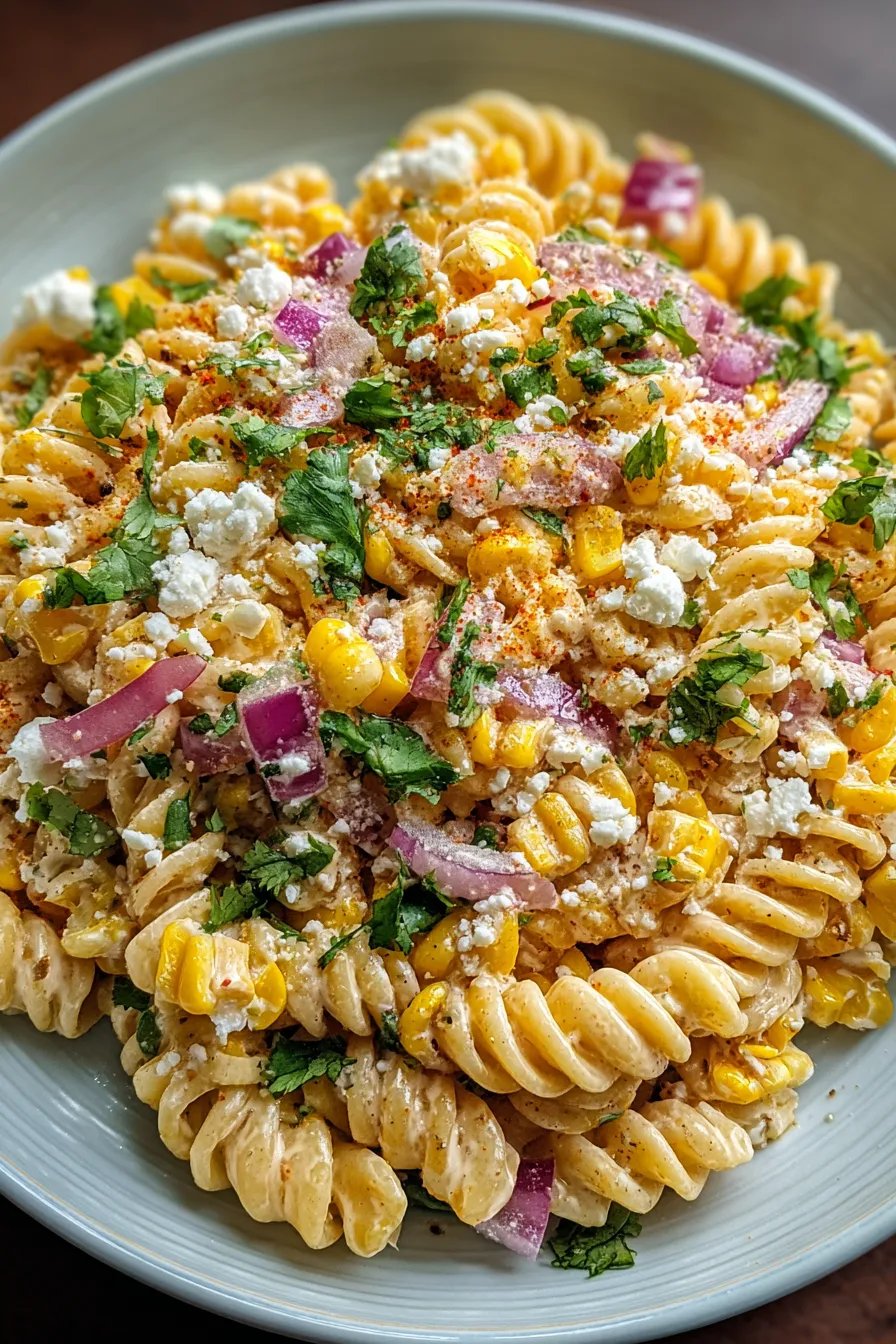One-Pot Mexican Street Corn Pasta