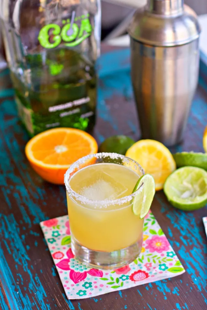 Citrus Triple Sec Margarita with Fresh Lime