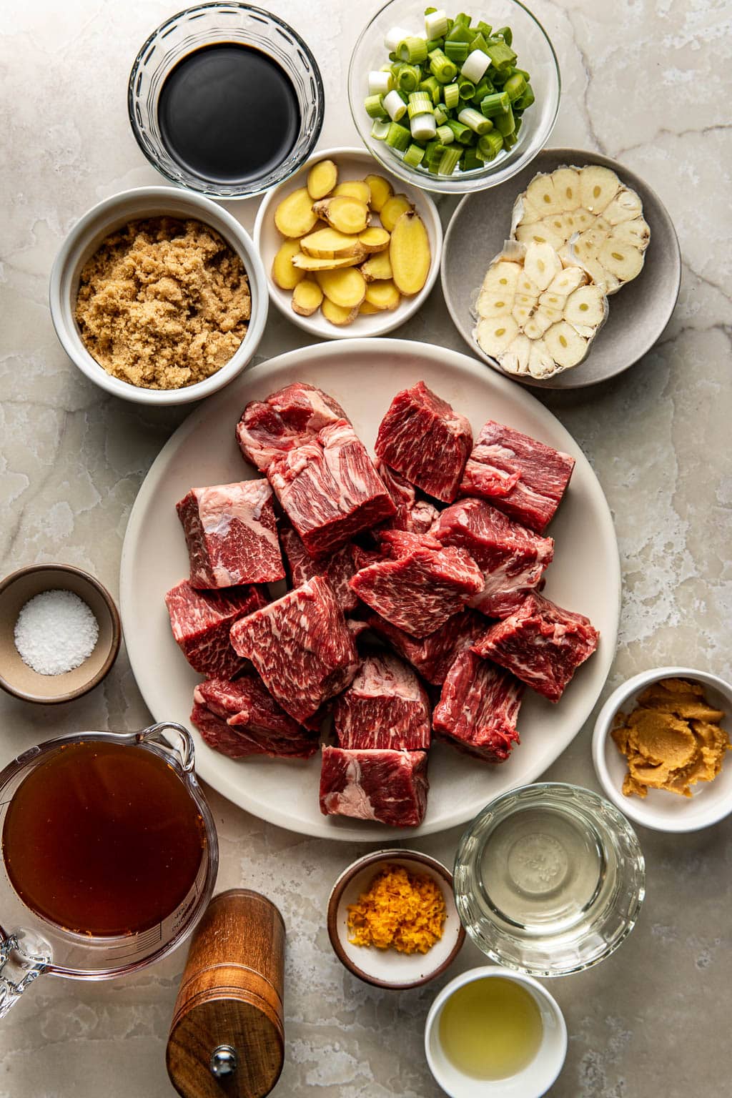 Soy-Braised Beef Brisket with Star Anise and Ginger