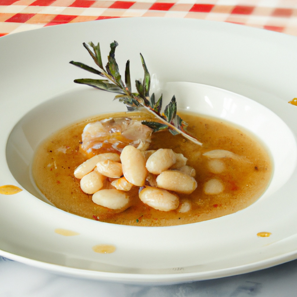 English White Bean and Rosemary Stew