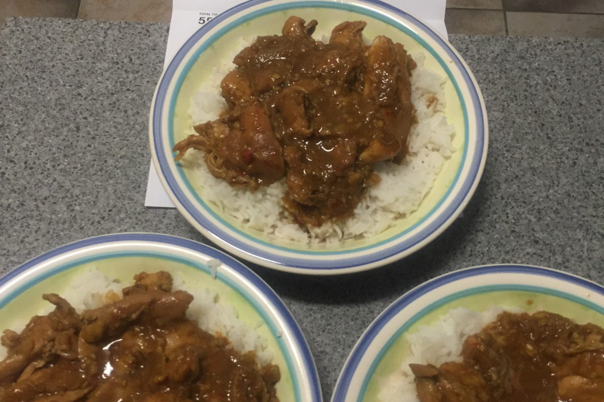 Batch-Baked Lemongrass Chicken with Coconut Rice