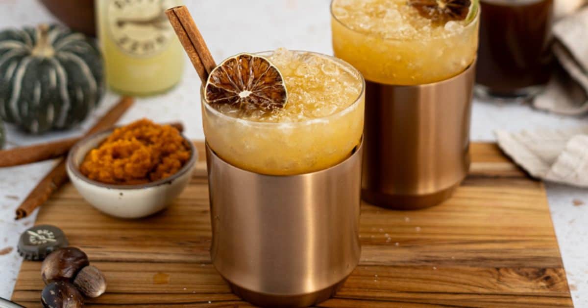 Amaro-Spiced Orange and Ginger Mule