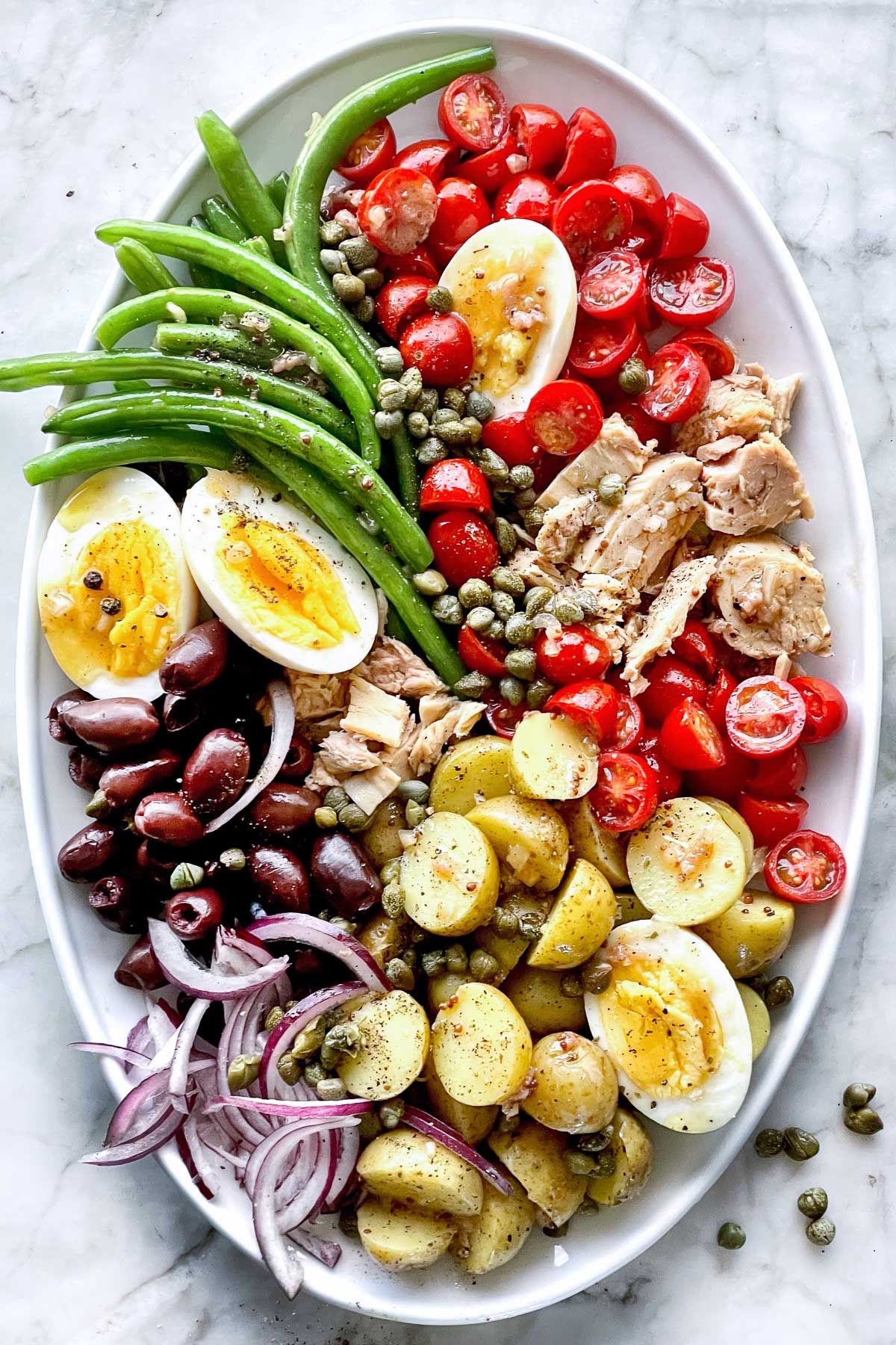 Niçoise-Style Salad with Anchovies and Tomato Confit