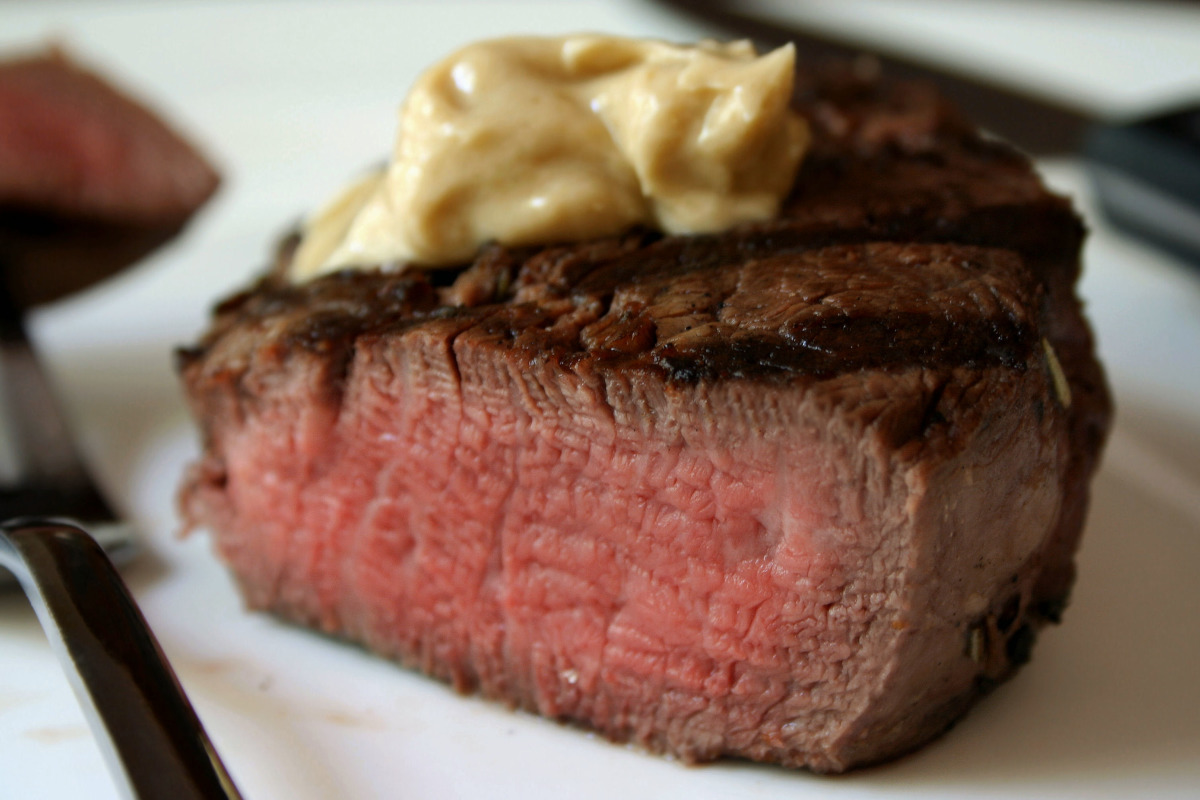Slow-Simmered Beef Pho Broth with Marinated Filet Mignon