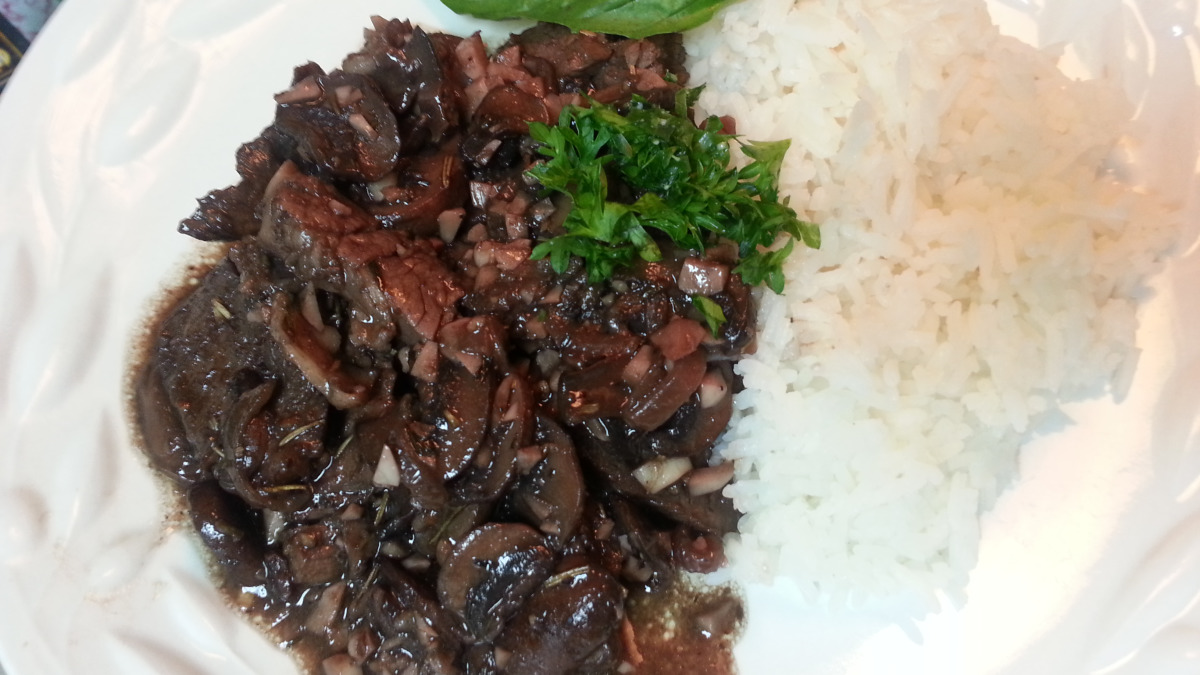 Pan-Seared Beef Medallions with Vintage Wine Reduction
