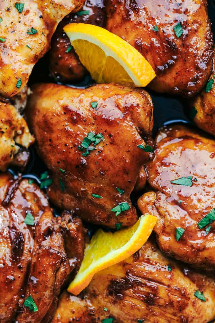 Pan-Seared Chicken with Sync 3-Inspired Orange Glaze