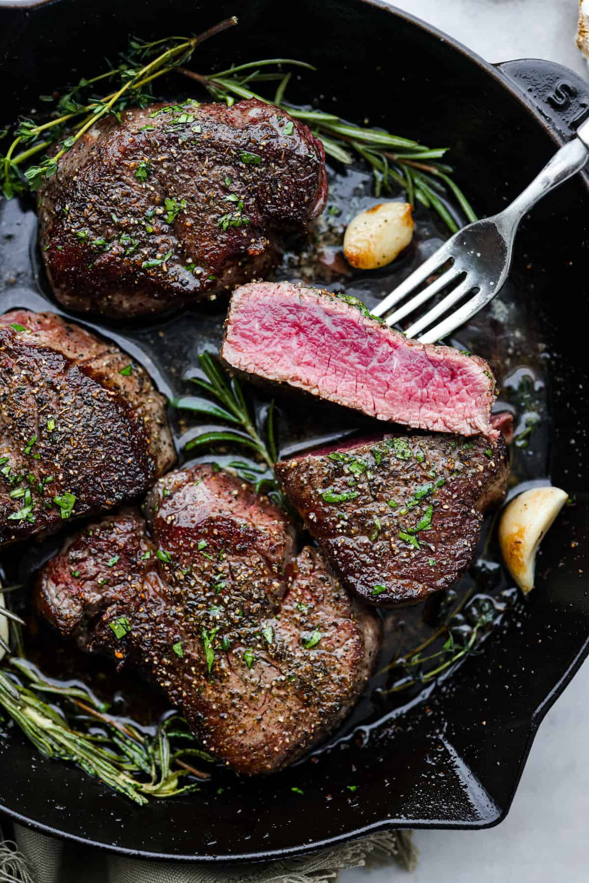 Grilled Lemongrass Filet Mignon with Vietnamese Marinade