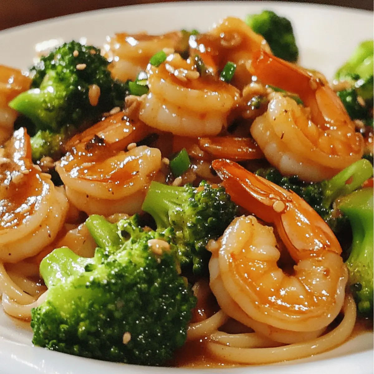 Asian Chili Garlic Shrimp with Broccoli