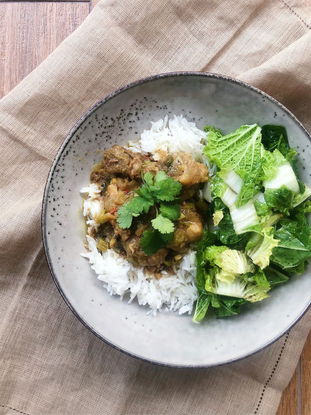 Slow-Cooked Beef Curry with Coconut and Cardamom
