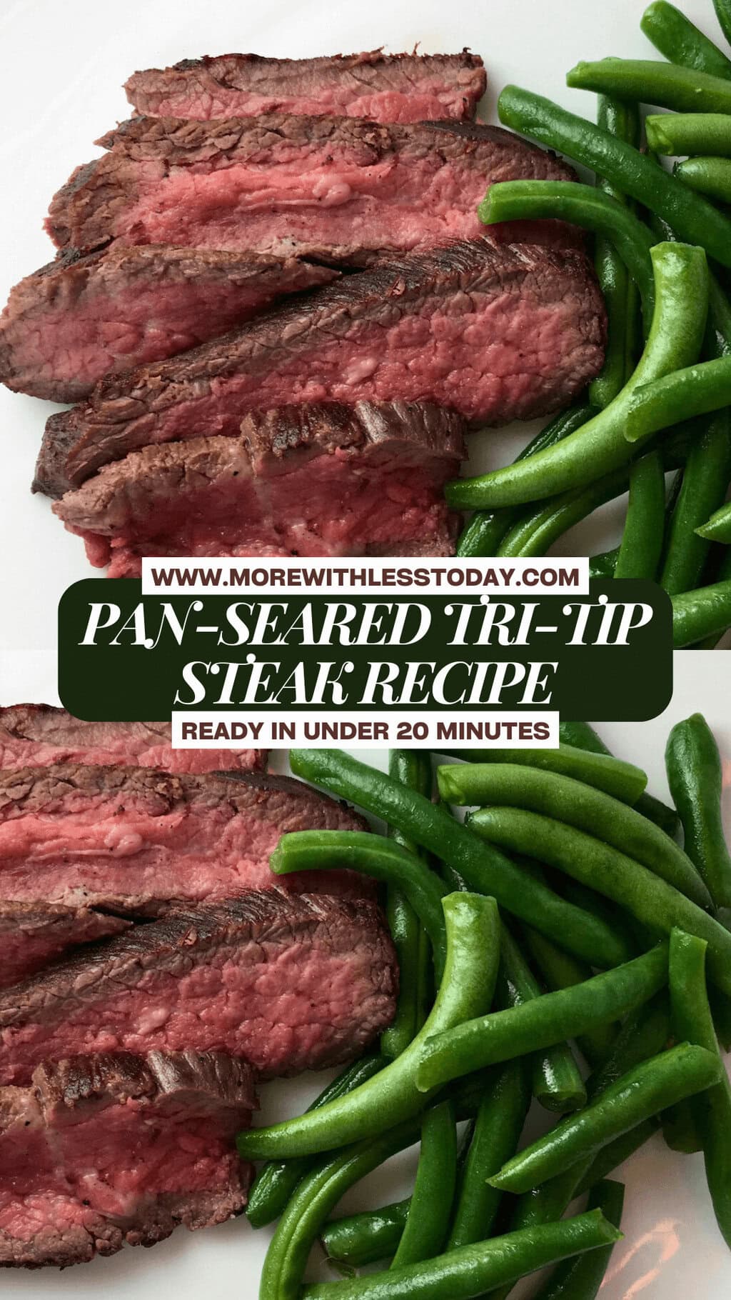 Pan-Seared Tri-Tip Steak with Charred Pepper Salsa