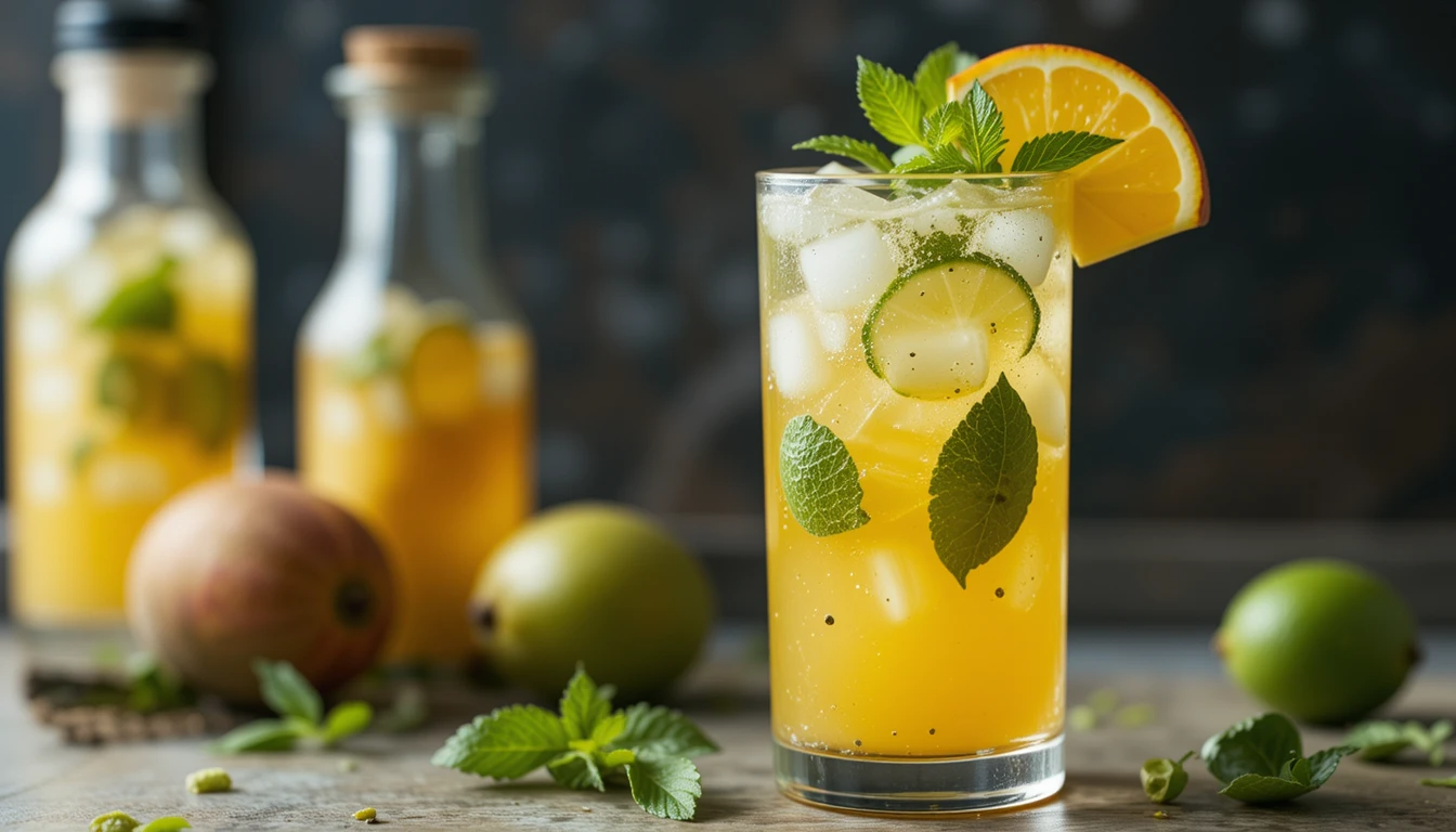 Tropical Mango Mojito Stirred Cooler
