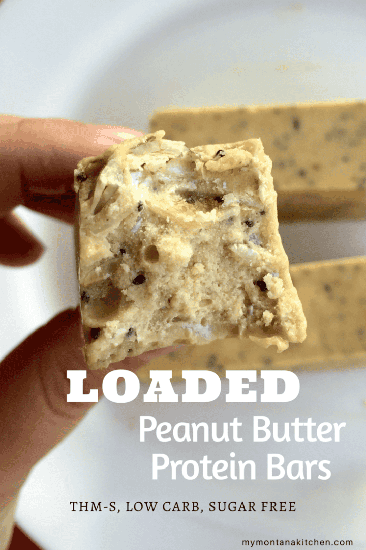 No-Bake Keto Peanut Butter Protein Logs