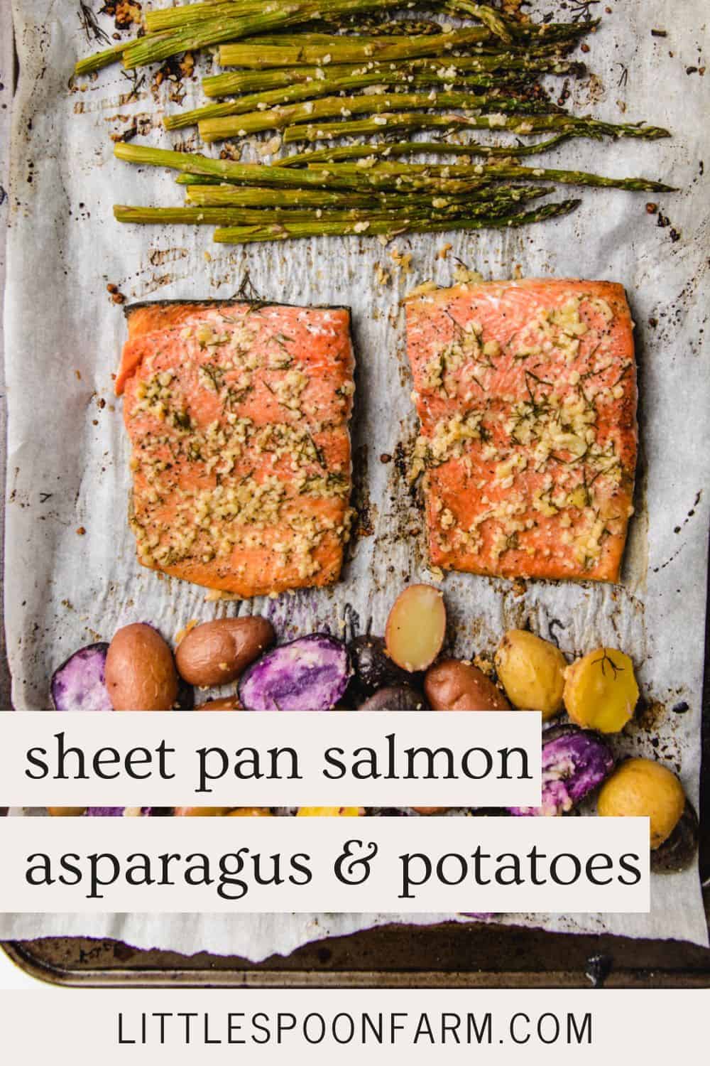 Sheet Pan Maple-Glazed Salmon with Asparagus and Sweet Potatoes