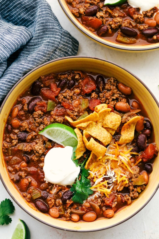 One-Pot Chili with Mixed Beans