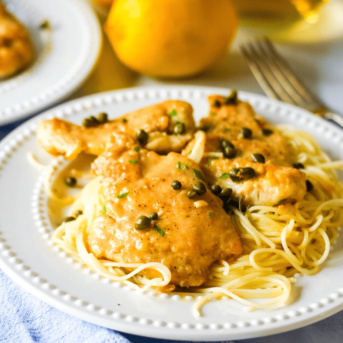 It's Best Served Hot Chicken Piccata