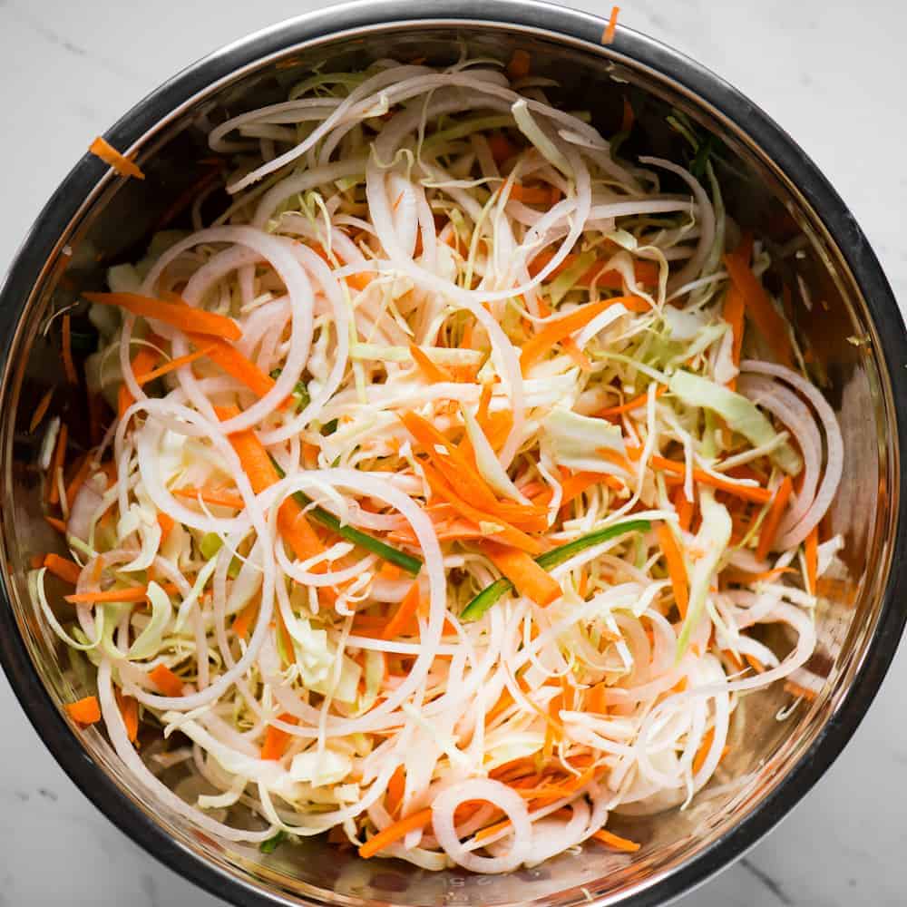 Bean and Green Plantain Pupusas with Curtido Slaw