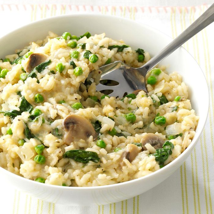 Saffron Risotto with Truffle Oil