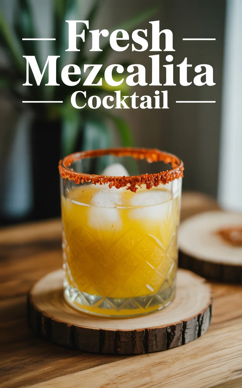 Smoky Pox and Citrus Mezcal Cocktail