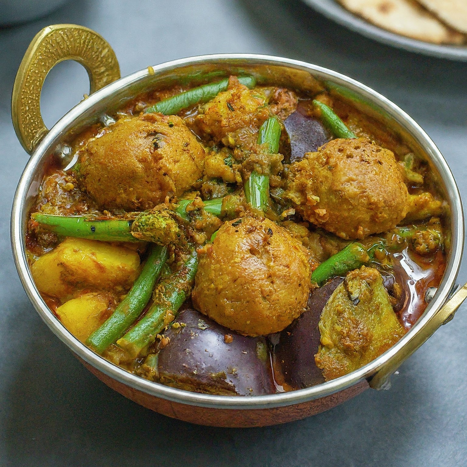 Sweet and Spicy Gujarati Undhiyu Vegetable Casserole