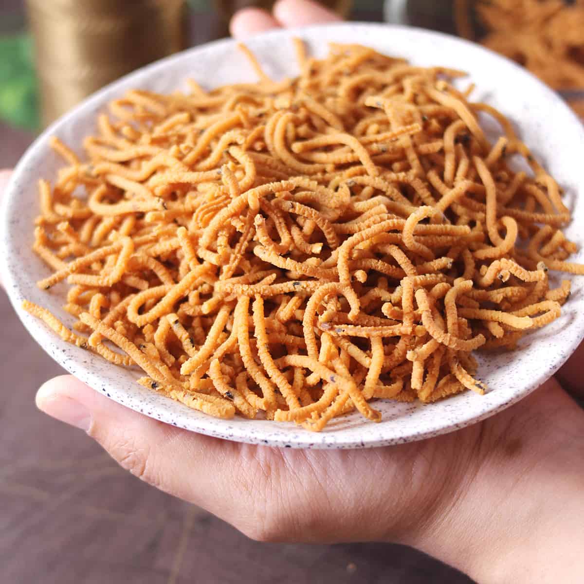 Farsan-Style Masala Sev Snack Mix